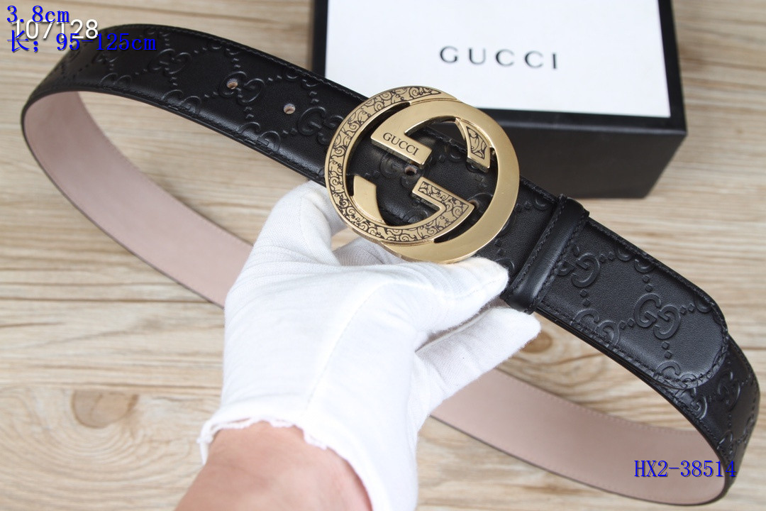 Gucci Belts 3.8CM Width 034
